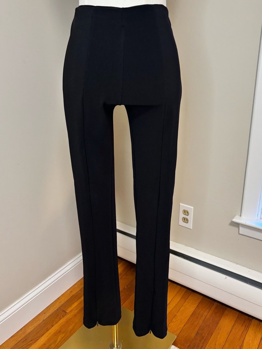 NWT The Frankie Shop Black Slim Tailored Leggings S